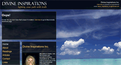 Desktop Screenshot of divine-inspirations-inc.com